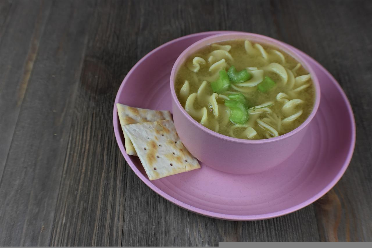 HOMEMADE CHICKEN NOODLE SOUP