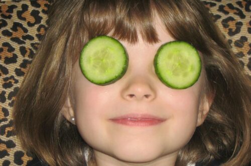 Cucumber On Eyes