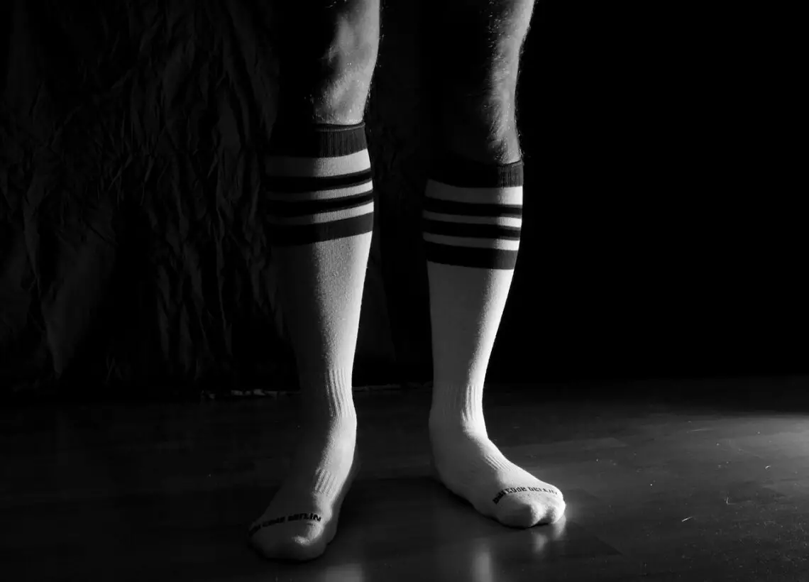 White Knee High Socks